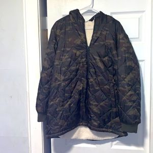 Brand New Revisable faux fur Coat